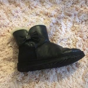 Ugg Swarovski Bow Mini Boots